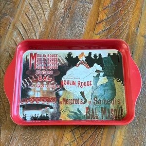 French Medal Moulin Rouge Tray